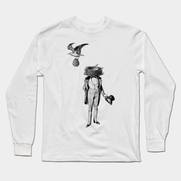 No brain Long Sleeve T-Shirt by BRAVE CREATION